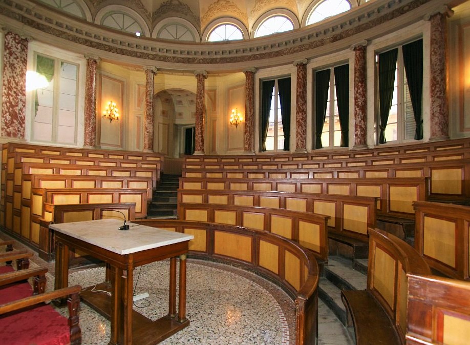 پاویا — Aula volta pavia